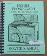 Rock-Ola 464 Manual (1976)