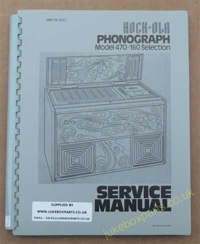 Rock-Ola 470 Manual (1977)