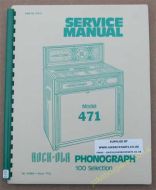 Rock-Ola 471 Manual (1977)