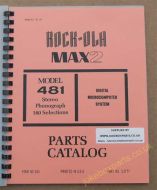 Rock-Ola 481 Max 2 Manual (1980)