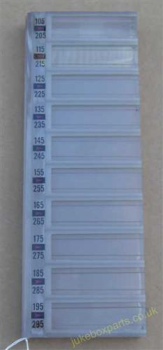 Rock-Ola Title Card Holder (RO132)