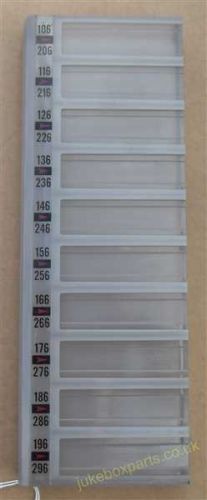 Rock-Ola Title Card Holder (RO134)