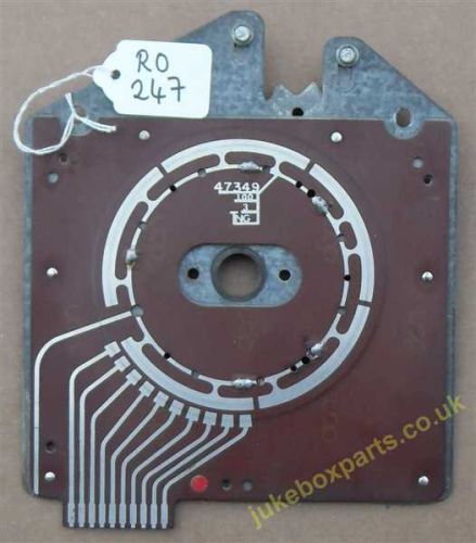 Rock-Ola 100 Selection Now Playing Board Assembly Part no 47349 (RO247)