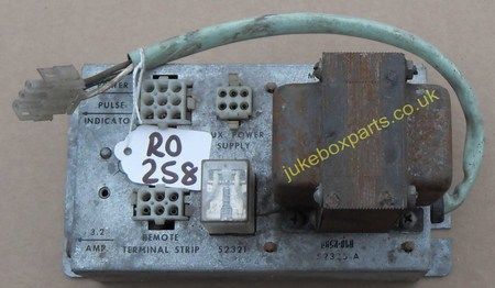 Rock-Ola Wall Box Converter Model 1775 Part No 52325-A (RO258)
