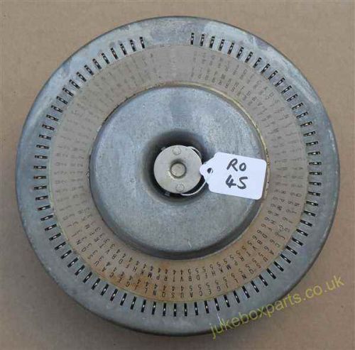 Rock-Ola 160 Selection Popularity Wheel (RO45)