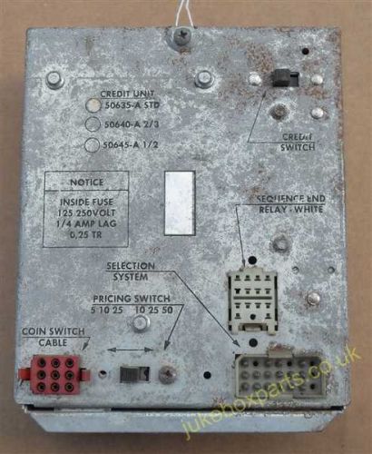 Rock-Ola Credit Unit 50635-A (RO70)