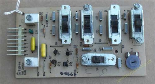 Rock-Ola Tone Contol Board PCB (RO75G)
