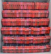 Rock-ola Button Orange (RO91)