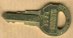 Seeburg F-278 Key