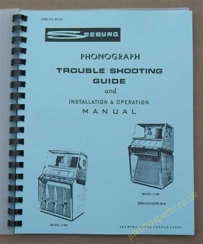 Seeburg KS200, KD200 & L100 Installation, Operation & Trouble Shooting Guide