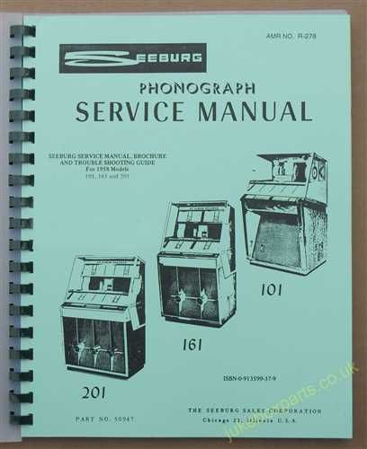 Seeburg 101, 161 & 201 Manual