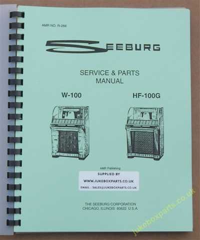 Seeburg W-100 & HF-100G Service & Parts Manual