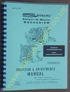 Seeburg Select-O-Matic Mechanism types 145ST14 & 145ST14-5 Manual