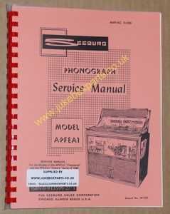 Seeburg APFEA1 Fleetwood & PFEA1U Electra Manual (1966)
