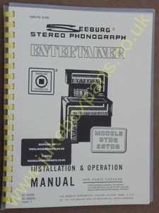 Seeburg STD2 & ESTD2 Entertainer Manual (1975-76)