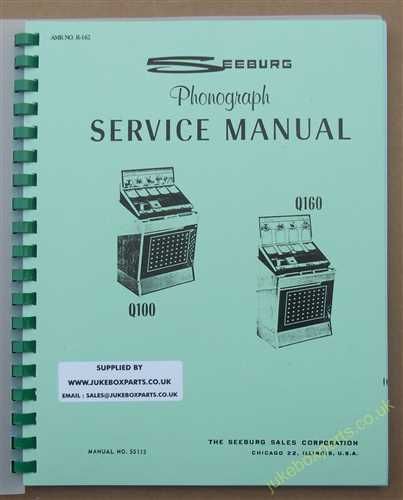 Seeburg Q100 & Q160 Manual (1960)