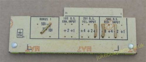 Seeburg Pricing Board 100 (SB119)