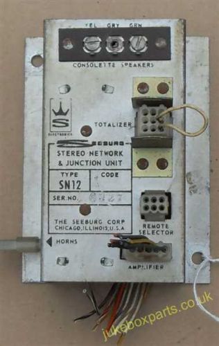 Seeburg Stereo Network & Junction Unit Type SN12 (SB18)