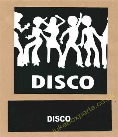 Seeburg V, VL & KD DISCO Drum Card & Classification Strip