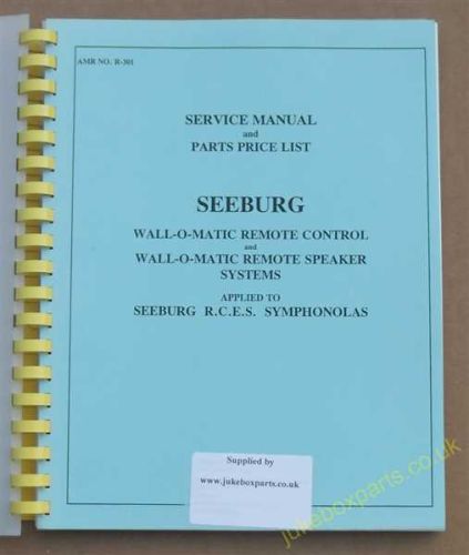 Seeburg Wall-O-Matic Remote System Service Manual