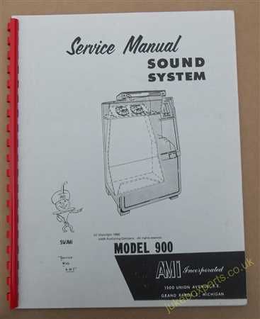 Ami Model 900 Sound System Manual (USM105)