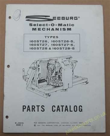 Seeburg Select-O-Matic Parts Catalogue (USM106)