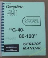 AMI Models G-40-80-120 Service & Parts Manual (1955-56) (USM110)