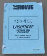 Rowe-Ami CD-100 Laserstar Field Service Manual & Parts Catalog (USM114)