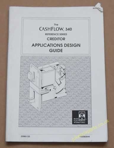     The Cashflow 340 Reference Series Creditor Applications Design Guide