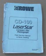 Rowe-Ami CD-100 Laserstar Field Service Manual & Parts Catalog (USM124)