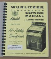 Wurlitzer 2700 & 2710 Service & Parts Manual (1963) (USM140)