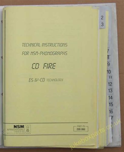 NSM Technical Manual for CD Fire & Hide Away ES1V Technology (USM141F)