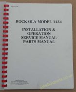 Rock-Ola 1434 Installation & Operation, Service & Parts Manual (USM142)