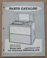Rock-Ola 463 Parts Catalog (USM190)