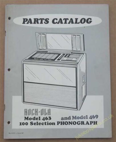 Rock-Ola 463 Parts Catalog (USM190)