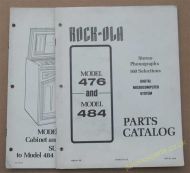 Rock-Ola 476 & 484 Parts Catalog & Supplement Manual (USM197)