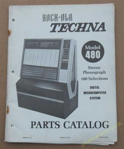 Rock-Ola 480 Parts Catalog (USM209)