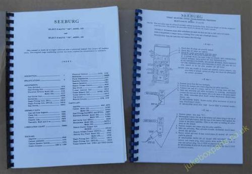 Seeburg 220 & 222 Service & Parts Manual (USM210)