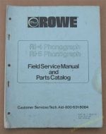 Rowe Ami RI-4 Jewel, RI-5 Romantica Service Manual (USM227)