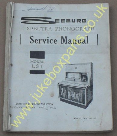 Seeburg LS1 Service Manual & Installation & Operation Manual (USM23)