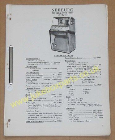 Seeburg Model 101 (USM240)