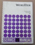 Wurlitzer 1980 Manual Models X200, X9, Atlanta 200 Electronic, Atlanta 160, Carillon, Cabarina, Tarock, Lyric, Hideaway (USM267)