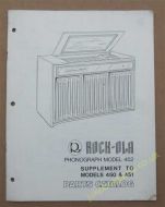 Rock-Ola 452 Parts Catalog Supplement (USM280)