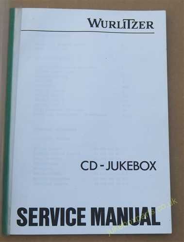 Wurlitzer CD Service Manual (USM326)