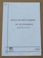 NSM Statistic and Service Programs for NSM Phonographs ES1V-CD (USM330)