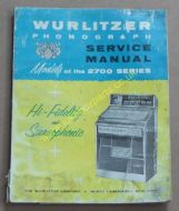 Wurlitzer 2700 & 2710 Service & Parts Manual (1963) (USM351)