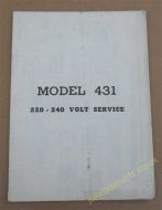 Rock-Ola Model 431 Schematic Diagram (USM358)