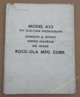 Rock-Ola Model 435 Domestic & Export Wiring Diagram (USM359)