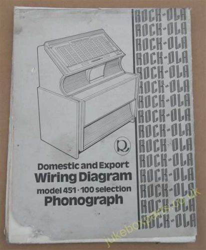 Rock-Ola 451 Domestic & Export Wiring Diagram (USM363)