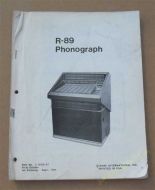 Rowe-Ami R-89 Golden 89, Sapphire 89 Service & Parts Manual (1985) (USM365)
